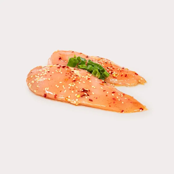 Local Free Run Chicken Breast, Sweet Thai Chili, 6oz 2 Pack (170g Each)